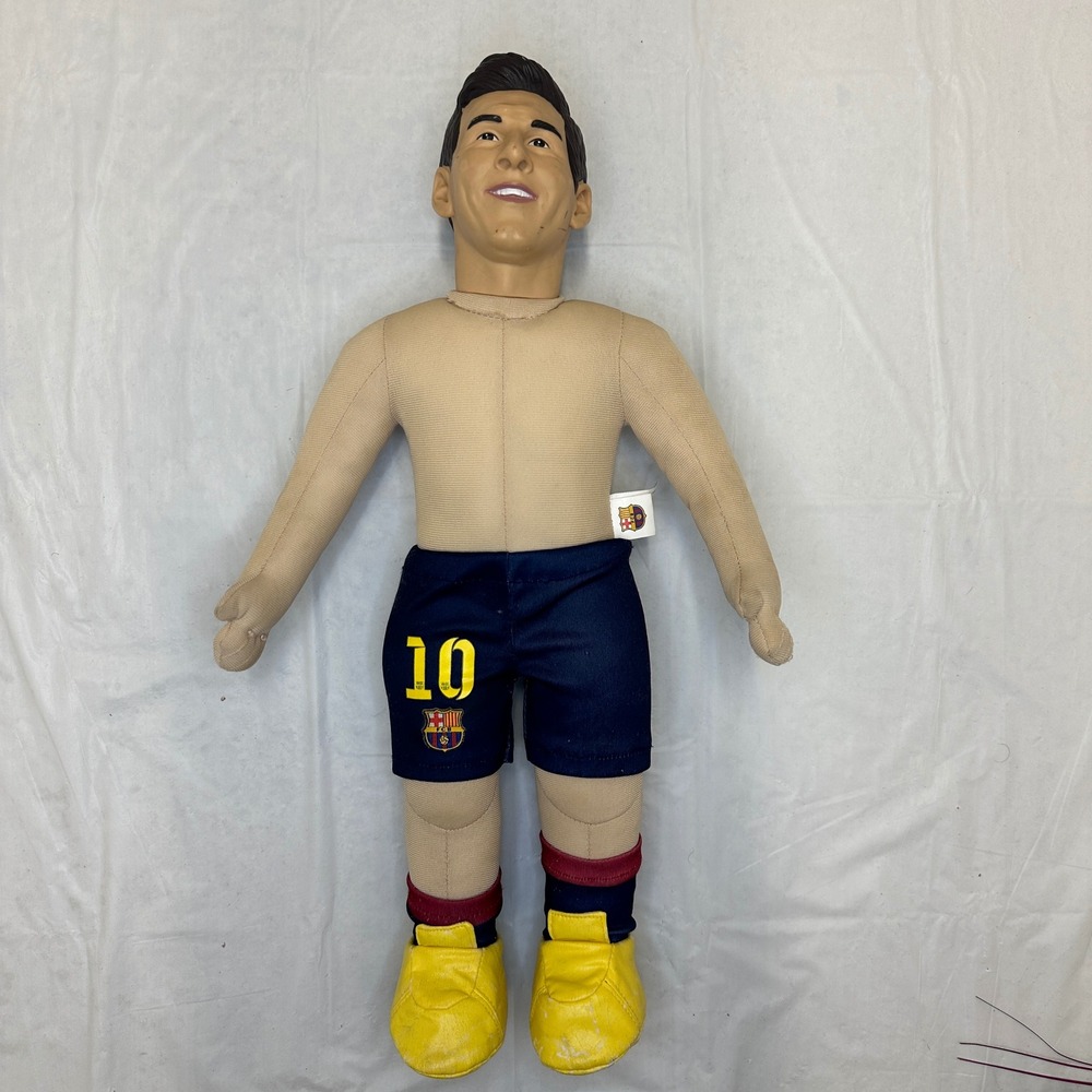 Lionel Messi Bubuzz Doll FC Barcelona Spain Figure 18" Soccer Futbol Collectable